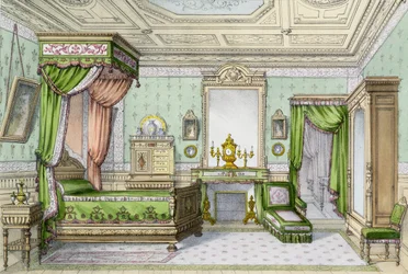 Bedroom in the Renaissance Style