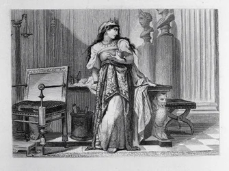 Berenice, illustration for Berenice by Jean Racine