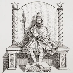 Boniface III of Tuscany, Margrave of Tuscany, aka Boniface IV or Boniface of Canossa, 985-1052, from L
