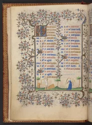 Book of Hours, Add MS 32454 f.5v, France