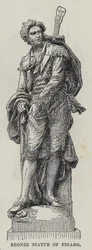 Bronze Statue of Figaro
