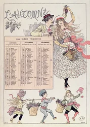 Calendar for the Autumn of 1886