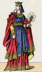 Capetian Dynasty: Portrait of Anne of Kiev (Anna Yaroslavna)
