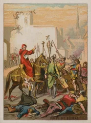 Capture of Beziers by the Crusaders in 1209