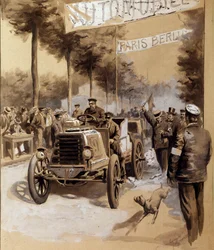Car Race Between Paris and Berlin
