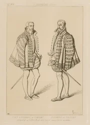 Cardinal Odet de Coligny (1517–1571) and Francois de Coligny (1557–1591)