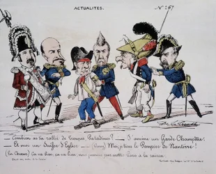 Cartoon about the Commune News - How Many Troops Did You Rally, Paladine? - I