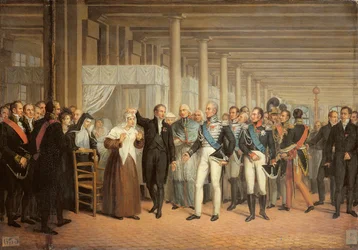 Cataract Operation Performed by Guillaume Dupuytren in the Presence of King Charles X at the Hotel Dieu