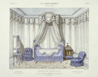 Chambre de Jeune Fille, from Le Garde-Meuble, c.1890
