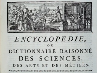 Chapter Head of the Encyclopedia of Diderot and Alembert