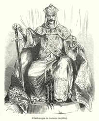 Charlemagne in Imperial Costume