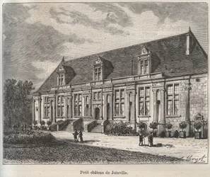 Chateau du Grand Jardin, Joinville - Haute-Marne - engraving in “La France illustree: geography, history, statistical administration” by V.A. Malt-Brown. 1884