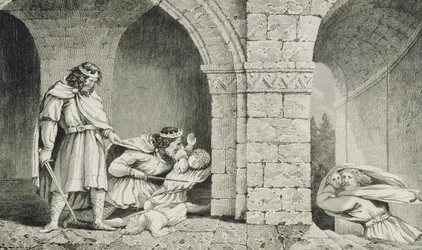 Childebert I (c.498-588) at the Murder of his Brothers