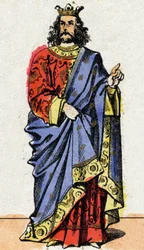 Childeric I, King of the Salian Franks.