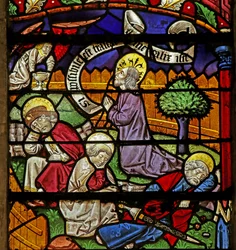 Christ in Gethsemane; Sleeping Disciples