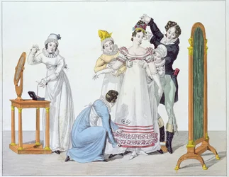 Cinq pour Une, plate 3 from the series Le Bon Genre