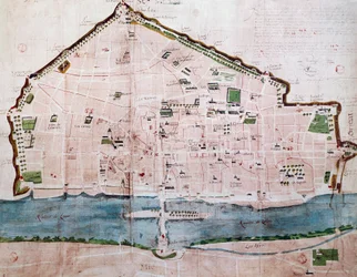City map of Orleans, France