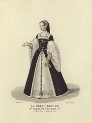Claude of Brittany, first wife of King Francis I of France
