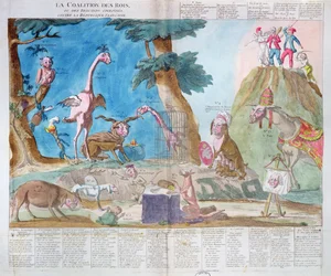 Coalition of the Kings or Crowned Brigands against the French Republic, 1794