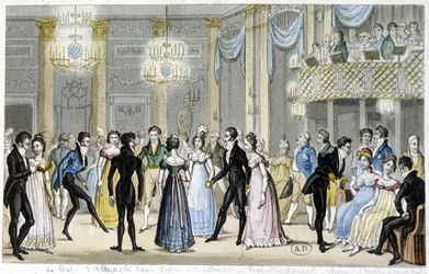Company ball, early 19th century