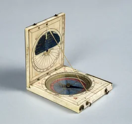 Compass and Sundial, Made in Dieppe