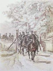 Country Gendarmerie, c.1887