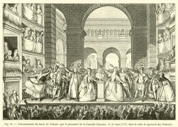 Crowning of Voltaire