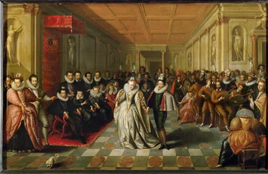 Court Ball at the Palais du Louvre for the Wedding of Anne, Duke of Joyeuse