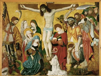 Crucifixion, Altar of Saint George