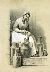 Dairy, France, c.1855