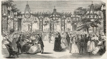 Dance salon built in the garden of the Hotel Lambert on the Ile Saint Louis, 2 rue Saint Louis en l