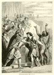 David Forgives Absalom