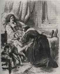 Death of Jean-Baptiste Poquelin, dit Moliere (1622-1673), February 17