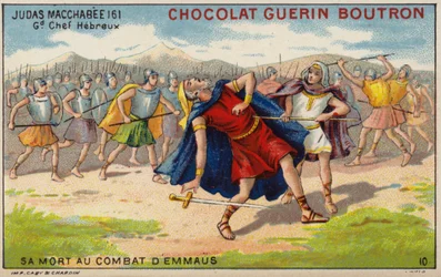 Death of Judas Maccabeus at the Battle of Emmaus