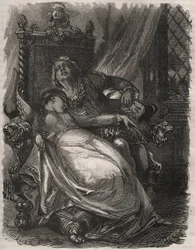 Death of Paolo and Francesca: the wife of Francesca Da Rimini