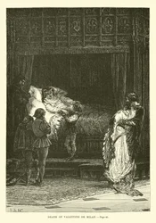 Death of Valentine de Milan