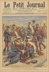 Death of a French colonial soldier