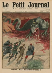 Death to the Monster, Front Cover Illustration from 
