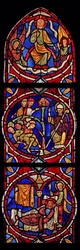 Christ and St Martin, 3 Scenes from the Church of Varennes-Jarcy