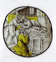 Jacob gives his blessing, originally from the Low Countries