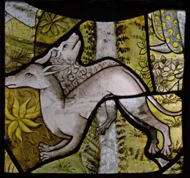 Detail from the Adoration of the Magi, originally from St Vivien, Rouen