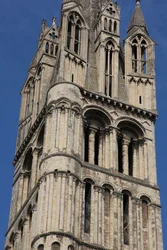 View of one of the western towers