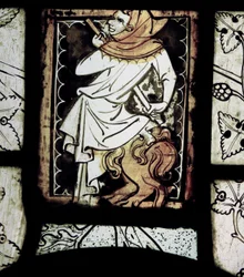 Grisaille with Grotesques