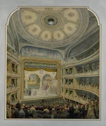 Design for a Theatre, c.1860