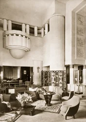 Design for the Hall of Pavilion Primavera at the Exposition Internationale in Paris in 1925, published 19