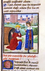 Diogenes, from Histoire des Philosophes, Late 15th Century