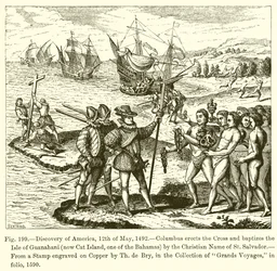 Discovery of America, 12th of May, 1492