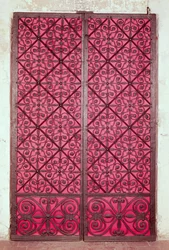 Door from the choir of Rouen Cathedral
