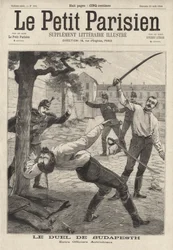 Duel between two Austro-Hungarian army officers in Budapest