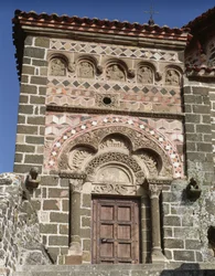 East portal of Saint Michel d